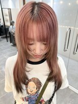 シア 新小岩店(SHEER)&nbsp;スモーキーピンク×エンドカラー／SHEER新小岩店