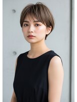 プラグ ヘアーデザイン 大名店(PLUG hair design) 前髪ありマッシュショート
