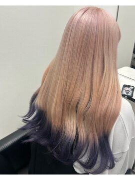 レブ 難波店(REV.) 髪質改善/ブリーチ/ダブルカラー/韓国/インナーカラー/難波