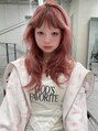 フェブ(fev)&nbsp;girlyな ふわふわlayer cut. PINK hairとの相性も◎
