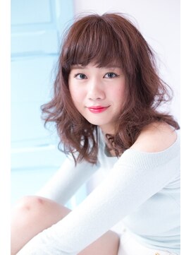 アンヘアー 元町三宮(UNHAIR) レトロガーリーな無造作style