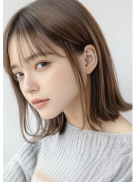 切りっぱなしボブ