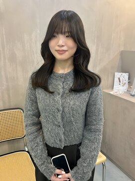 ユッカ 京橋(YUCCA) 【 YUCCA 】ミディアムレイヤーグレージュくびれ巻き