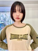 ニュアンスレイヤーショート/顔周りレイヤー/ショートボブ/小顔