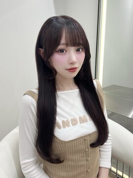ラルム 新宿(LARME SHINJUKU) 大人ガーリー×ワンカール韓国ヘア/髪質改善【Yumi/新宿】
