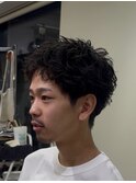 アクティブショート／スパイキーショート／メンズパーマ