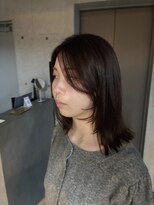 プール(pour.)&nbsp;ミディアムレイヤー グレージュブラウン