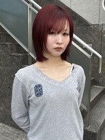 デコ(DECO) wine red × bob