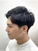 爽やか刈り上げグラデーションヘア