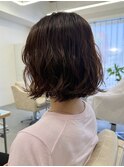 ふわふわボブパーマ☆