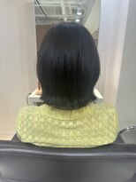 サラジュ 梅田店(SARAJU) saraju イシヅ くびれボブー☆暗髪カラー