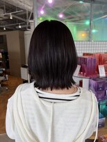ルトワプラス(Lutowa plus)&nbsp;ダークパープル/ナチュラルショート/ミルクブラウン/夏/カラー