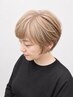 【白髪を活かしてぼかす】カット＋白髪ぼかしハイライト
