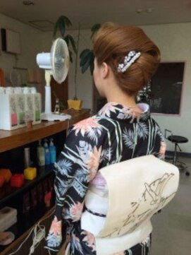 ウィット アンド ラファム Wit &La Famme 夜会巻き姐御仕立て