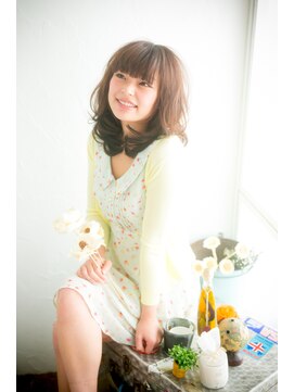 ノルエ 表参道(NOLUE) ミディアム×シアーヘア×髪質改善【NOLUE 表参道】