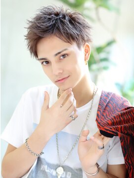 リップス 表参道店(LIPPS) 2ブロック×ブリーチカラー！【サニートライブモヒカン】