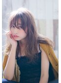 Aimee うざバング×ラベンダーグレージュ
