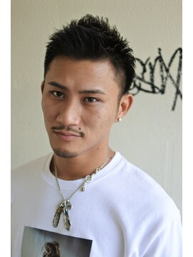 サニーズ バーバー(Sunny's barber) アップバングワイルド風モヒカン