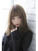 【miel hair bijoux】愛され透明感グレージュ