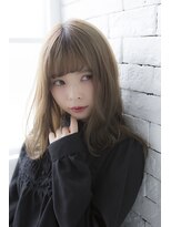 ミエルヘアービジュー(miel hair bijoux)&nbsp;【miel hair bijoux】愛され透明感グレージュ
