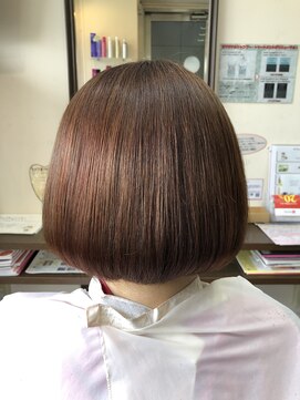 リッツファミリーズピコ めがね橋店(RIT FAMILYZ PIKO) ピンク系ヘアカラー