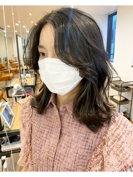 ノラキチジョウジ(NORA KICHIJOJI) #韓国ヘア#プリカール#酸熱#ボブルフ#くびれ#くびれヘア