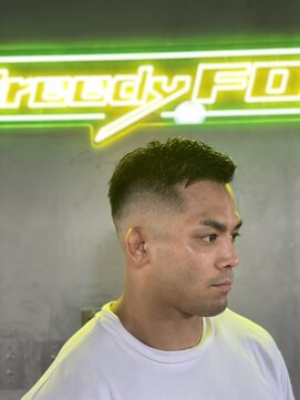 グリーディーフォックス 代々木(Greedy FOX) かき上げヘア/サイドパート/韓国マッシュ/フェードカット/代々木