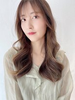 ケーツー心斎橋 クイーンズガーデン バイ ケーツー(K two QUEEN'S GARDEN by K two) 韓国風シースルーヨシンモリヘア3/心斎橋&難波&なんば