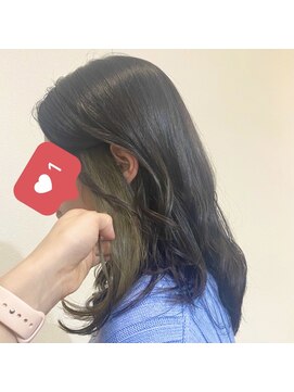 サンクチュアリ ウィズエデン 京橋店(Sanctuary with eden) インナーカーキカラー