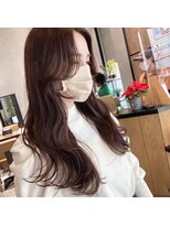 チャンネル(channel)&nbsp;赤味ブラウン顔まわりカット＊