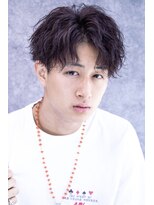 ゴールドシブヤ(GOALD SHIBUYA)&nbsp;ツイストスパイラル波打ちスパイラルセンターパート刈り上げ