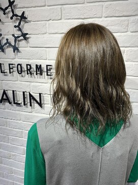 ヘア スパ ビューティー エールフォルム(HAIR SPA BEAUTY YELLFORME) 透明感オリーブグレージュ