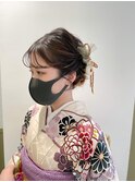 【emme×石崎】和装ヘアセット