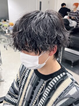 フィフス 名駅(fifth) ツイストスパイラルメンズマッシュツーブロック束感メンズパーマ