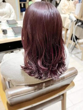 プラグ バイ ネオリーブ(plug by neolive) 大人ガーリー/チョコレート×髪質改善 [髪質改善/縮毛矯正]韓国T