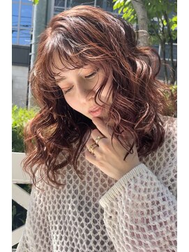 アヴァンスアンス 広島袋町店(AVANCE.ens) ピンクブラウン