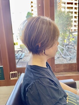 ラポール(Rappor) 大人ショート/ふんわりショート/グレーベージュ/40代50代60代