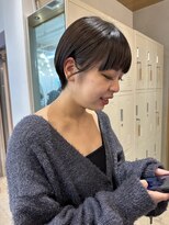 ロンドアジュール 横浜(Lond azur)&nbsp;☆サラサラストレートオン眉ぱっつんマッシュショート