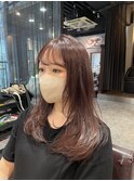10代 20代 韓国風レイヤー ヨシンモリ ピンクベージュ