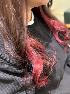 テラス ヘアアンドボタニカル(terrace) インナーカラー/10代20代30代/姪浜