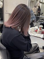 サイン 表参道(SIGN)&nbsp;レイヤーカットイヤリングカラーインナーカラーケアブリーチ