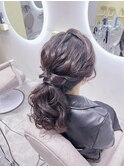 ポニーテール/心斎橋ヘアセット