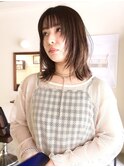 【Look at】20代30代40代フェイスレイヤーミディアム顔まわり