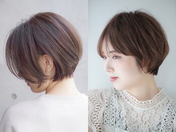 アメイジングヘアー 中沢店(AMAZING HAIR)の写真/オーガニックハーブエキス配合のカラー材で、地毛に優しく染め上げます