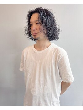 タロ(TALO) 【TALO】メンズボブ×スパイラルパーマ