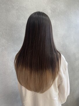 グローバルヘアー バランス(global hair BALANCE) 10代20代 グラデーションカラー/デザインカラー/ベージュ