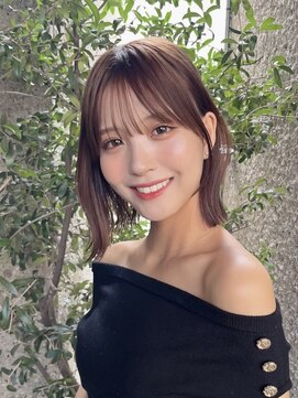 メゾンアクア 表参道(Maison ACQUA) 切りっぱなしボブ/レイヤーボブ/韓国ボブ/くびれ/ミディアム