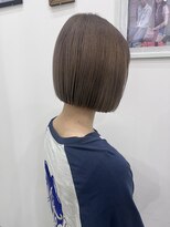 コルク バイ マグ 松本駅前(COLK by Mag)&nbsp;切りっぱなし大人ボブミルクティーベージュ20代30代小顔