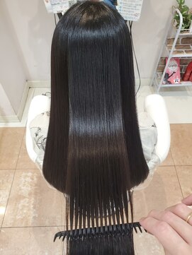 アッシュ 二俣川南口店(Ash) 20代30代40代/ロング艶髪ストレート/髪質改善縮毛矯正