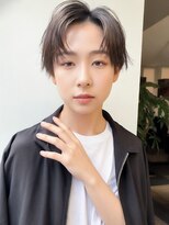 シュガー ヘアアンドネイル 仙台(SUGAR)&nbsp;ダメージレスショートスーツ短髪ツーブロック束感黒髪パーマ流行